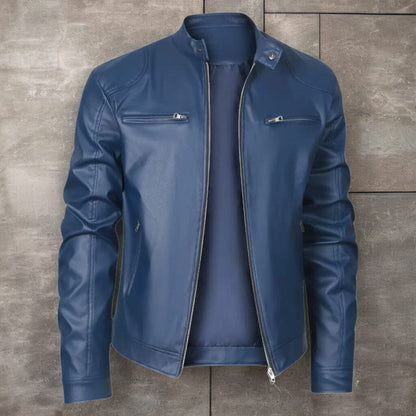 Men's leather Jacket Wovany 