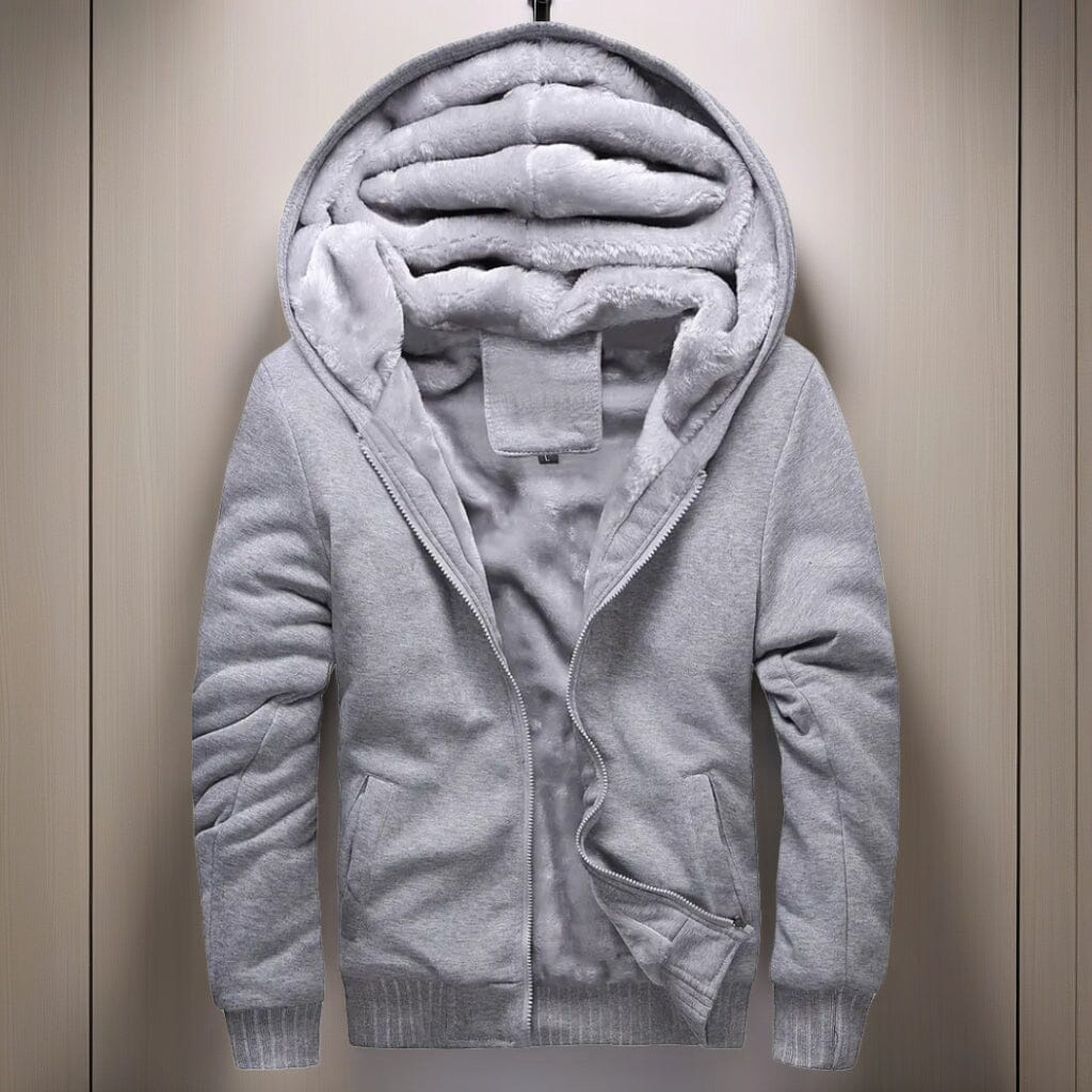 Men's Warm Fleece Hooded Jacket Coat Men's Warm Fleece Hooded Jacket Coat | GA Wovany 